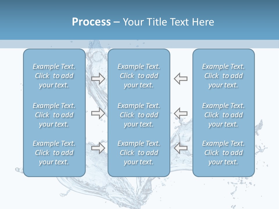 Ripple Water Fresh PowerPoint Template
