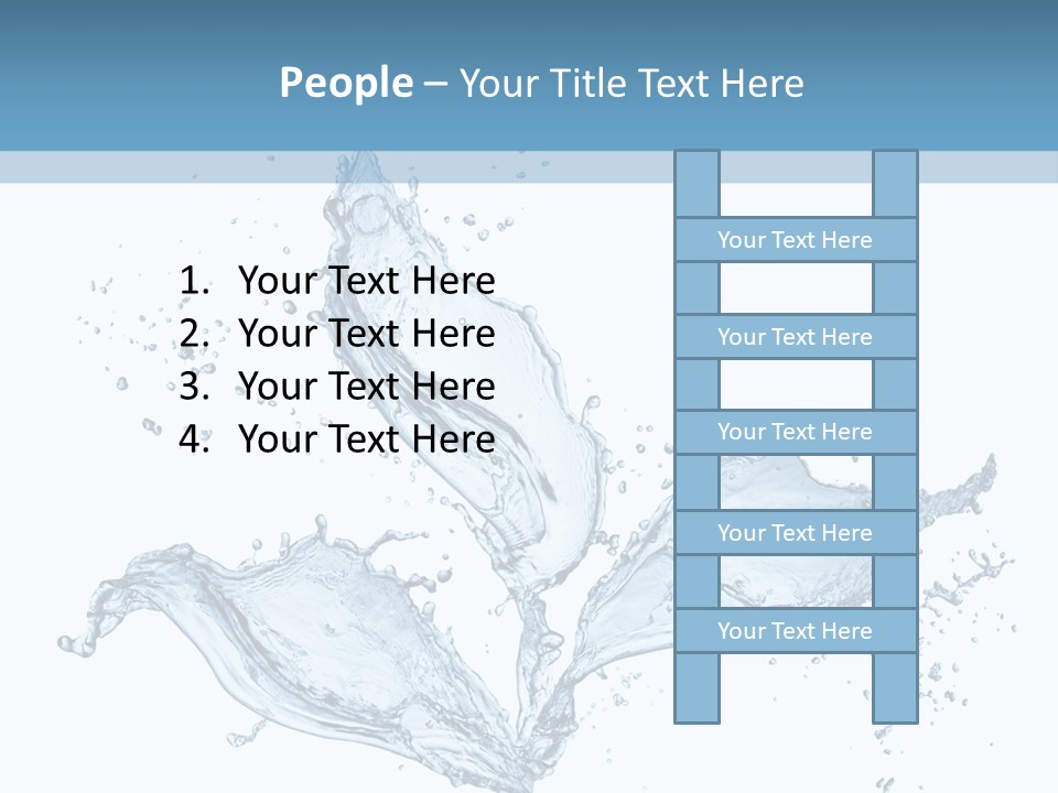 Ripple Water Fresh PowerPoint Template