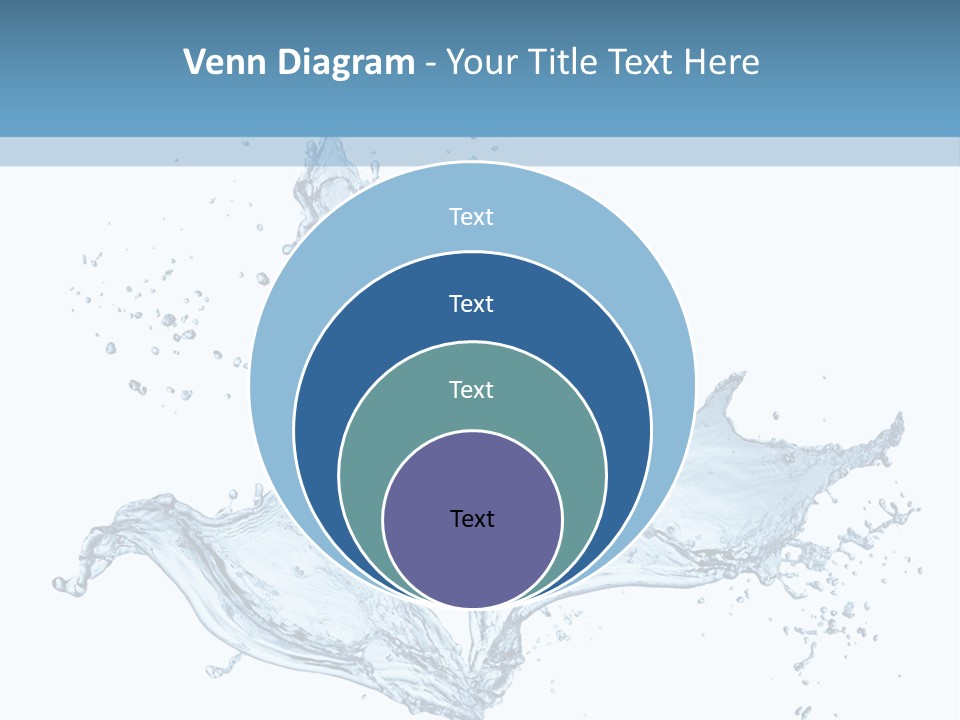 Ripple Water Fresh PowerPoint Template