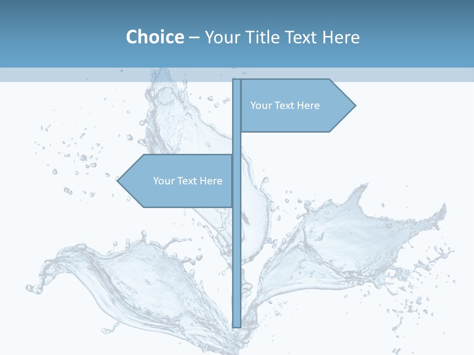 Ripple Water Fresh PowerPoint Template