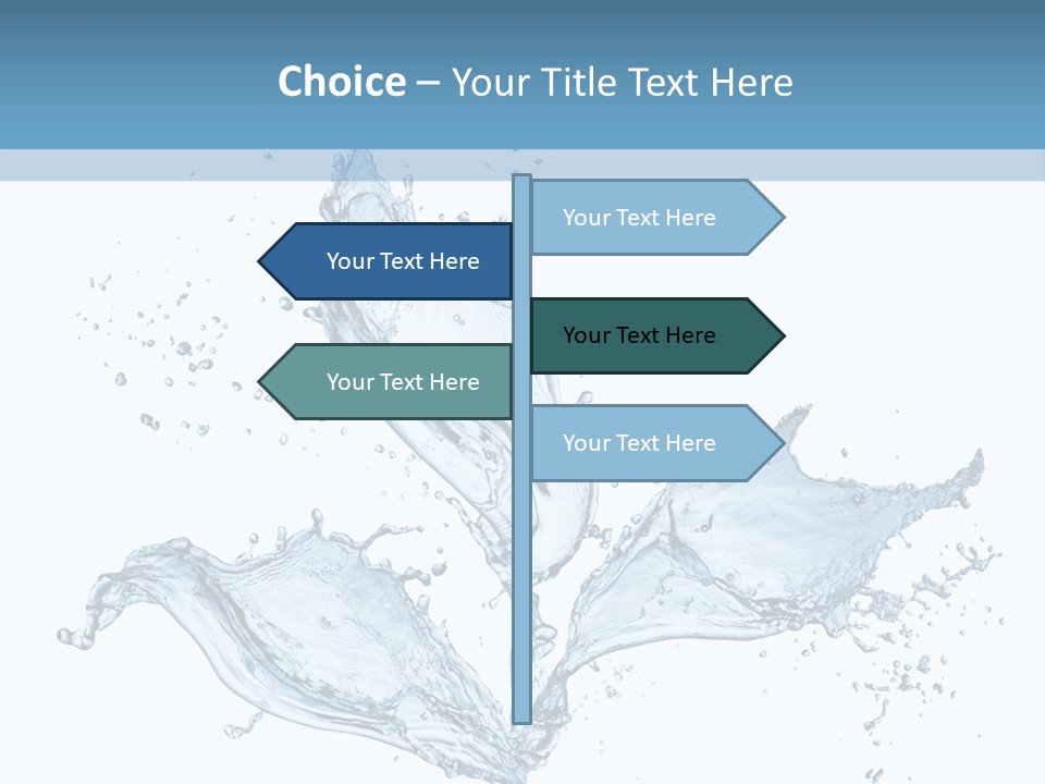 Ripple Water Fresh PowerPoint Template
