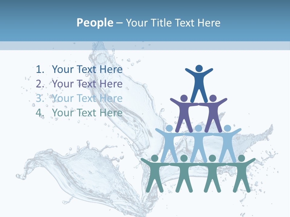 Ripple Water Fresh PowerPoint Template