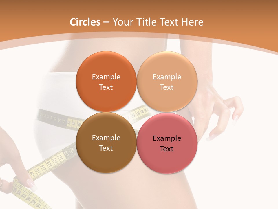Cellulite Healthy Perfect PowerPoint Template