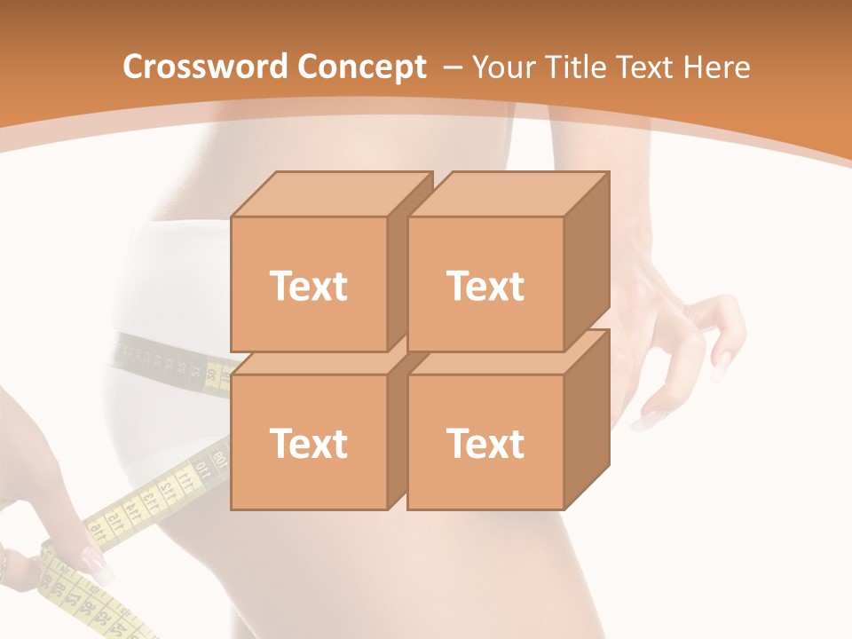 Cellulite Healthy Perfect PowerPoint Template