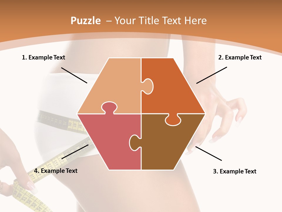 Cellulite Healthy Perfect PowerPoint Template