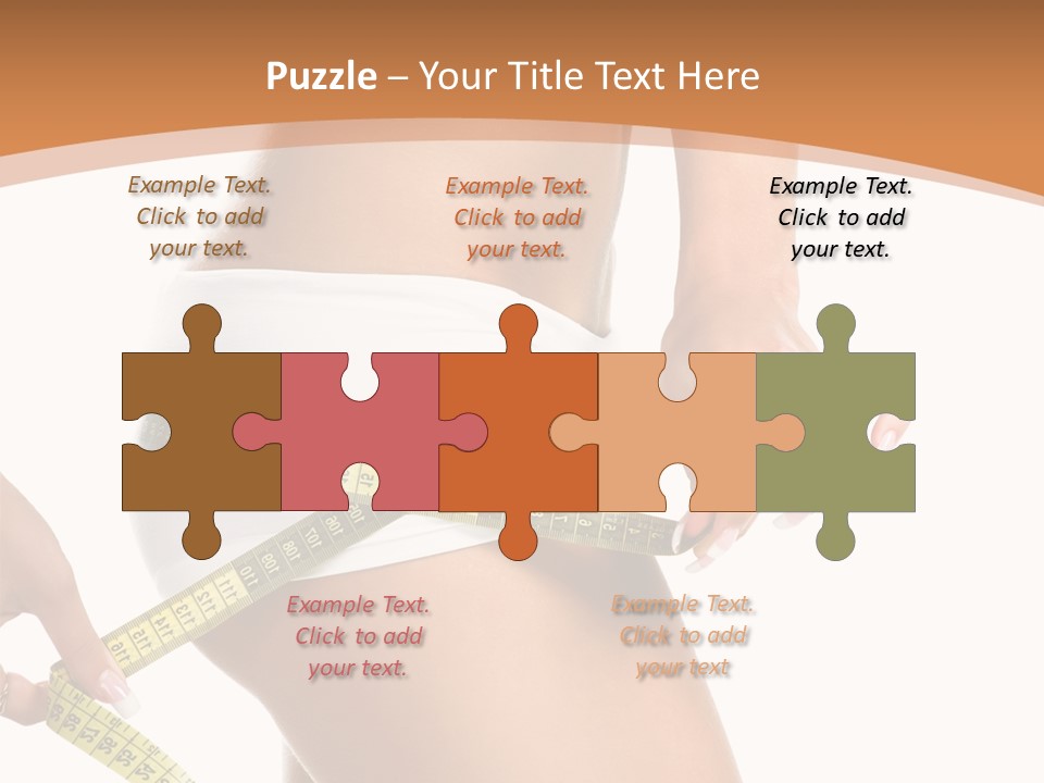 Cellulite Healthy Perfect PowerPoint Template