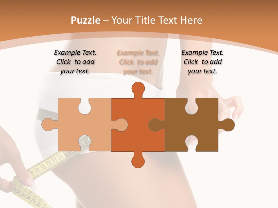 Cellulite Healthy Perfect PowerPoint Template