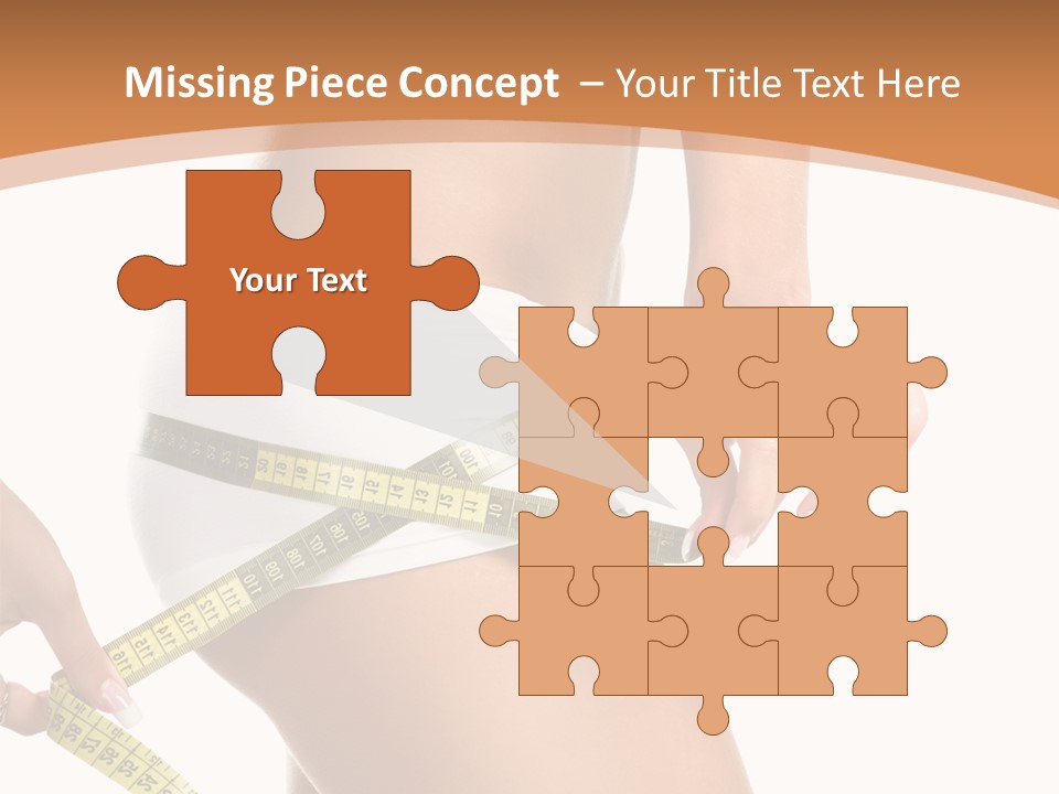 Cellulite Healthy Perfect PowerPoint Template