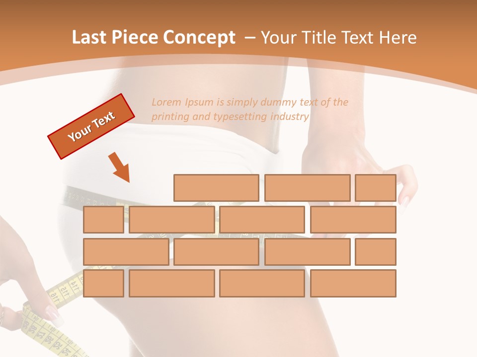 Cellulite Healthy Perfect PowerPoint Template