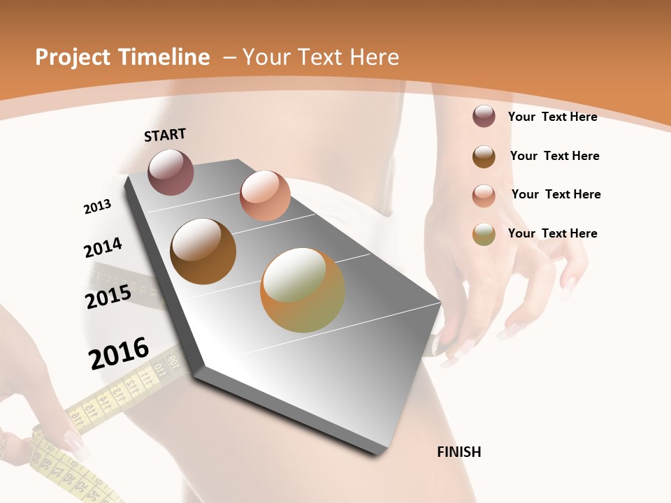 Cellulite Healthy Perfect PowerPoint Template