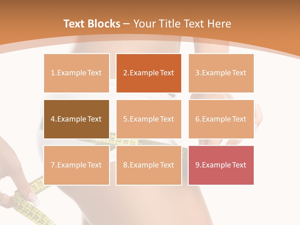 Cellulite Healthy Perfect PowerPoint Template