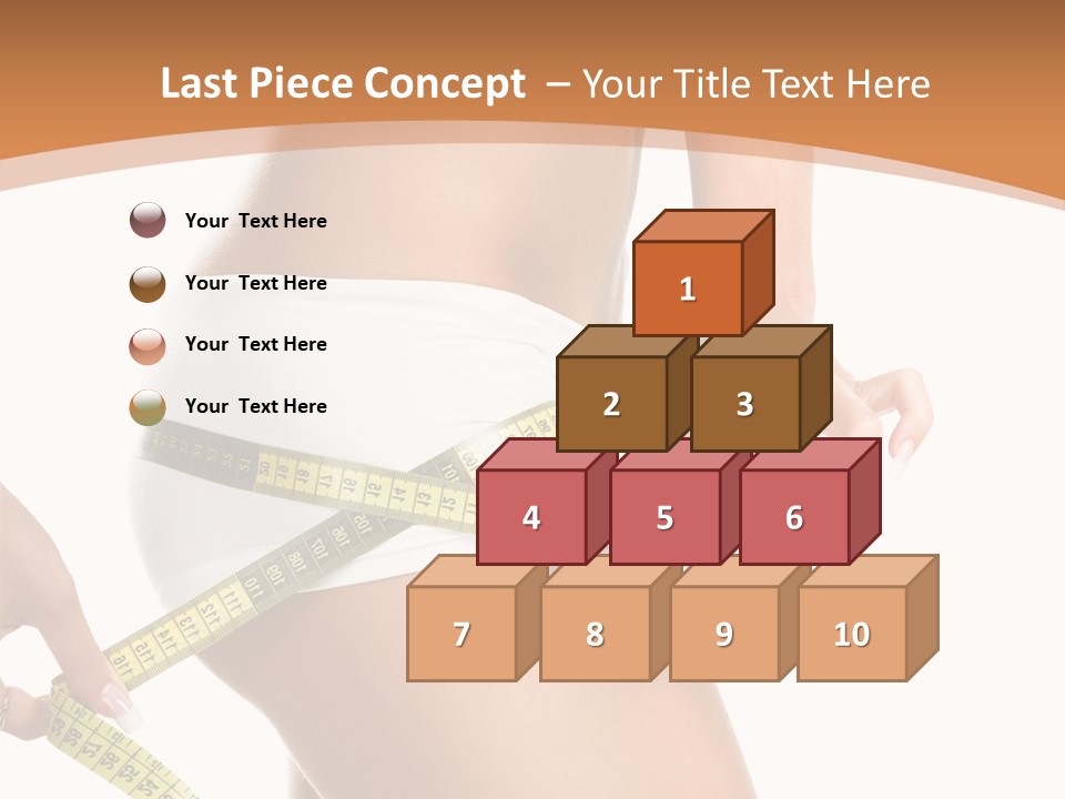 Cellulite Healthy Perfect PowerPoint Template