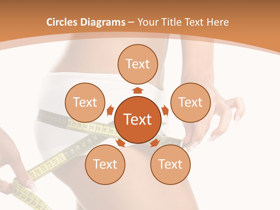 Cellulite Healthy Perfect PowerPoint Template