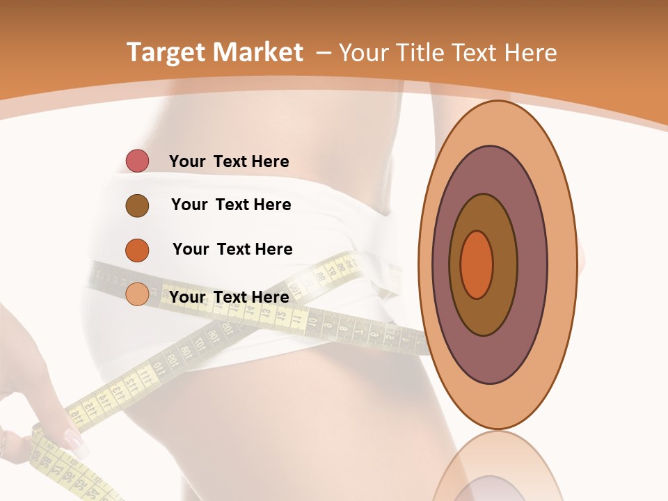 Cellulite Healthy Perfect PowerPoint Template