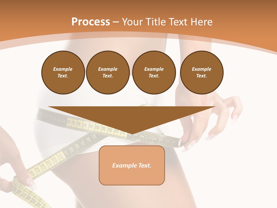 Cellulite Healthy Perfect PowerPoint Template