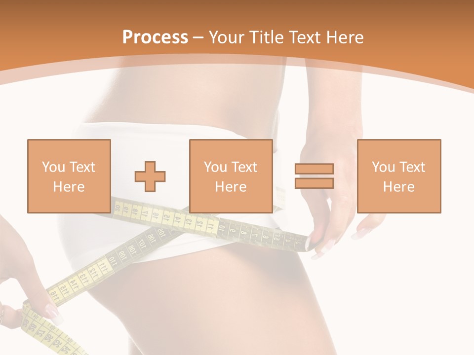 Cellulite Healthy Perfect PowerPoint Template