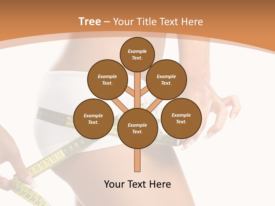 Cellulite Healthy Perfect PowerPoint Template