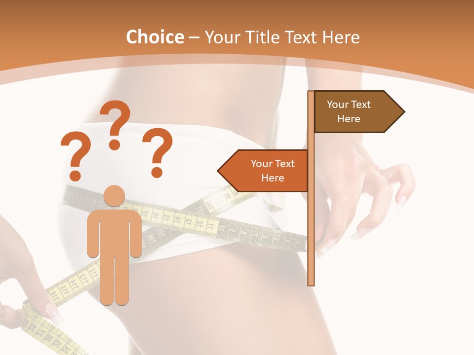 Cellulite Healthy Perfect PowerPoint Template
