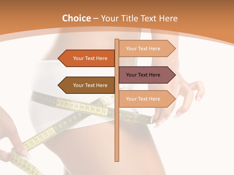 Cellulite Healthy Perfect PowerPoint Template