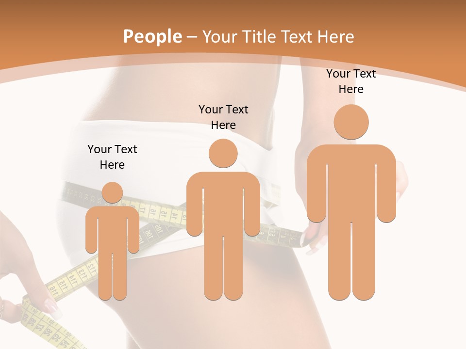 Cellulite Healthy Perfect PowerPoint Template