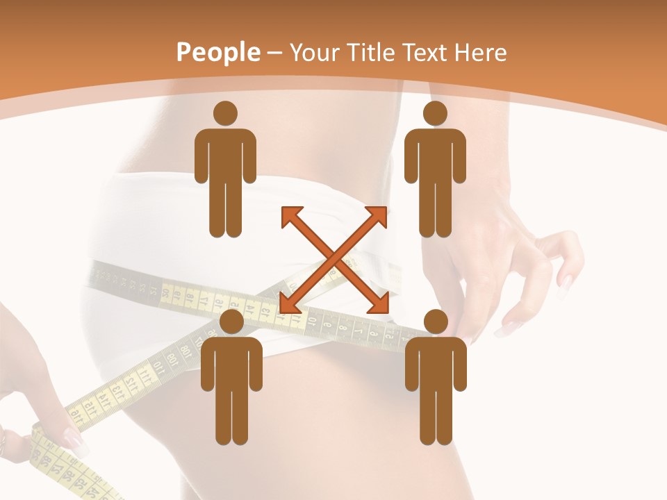 Cellulite Healthy Perfect PowerPoint Template