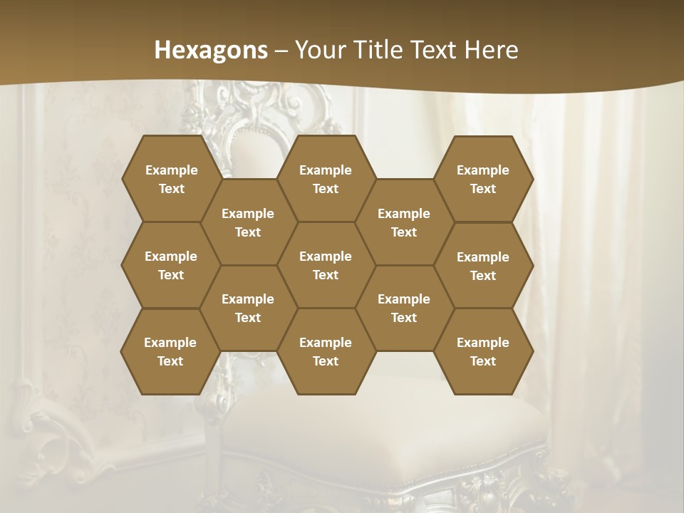 Space Sit Beige PowerPoint Template