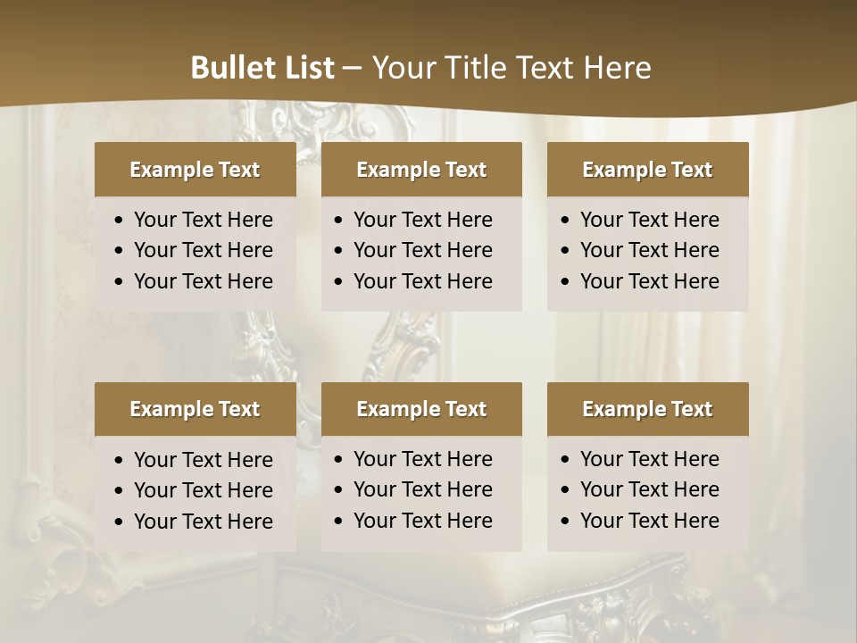 Space Sit Beige PowerPoint Template