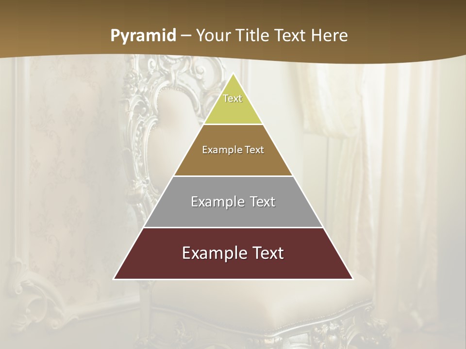 Space Sit Beige PowerPoint Template