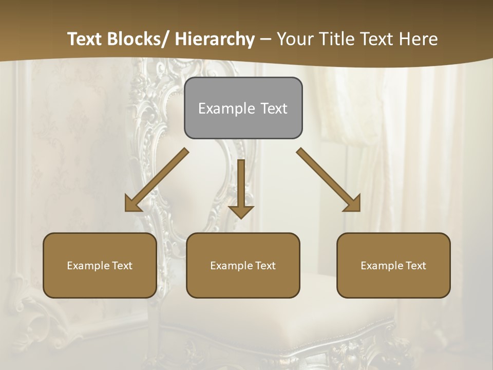 Space Sit Beige PowerPoint Template