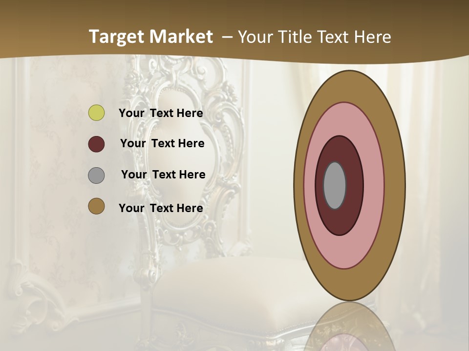 Space Sit Beige PowerPoint Template