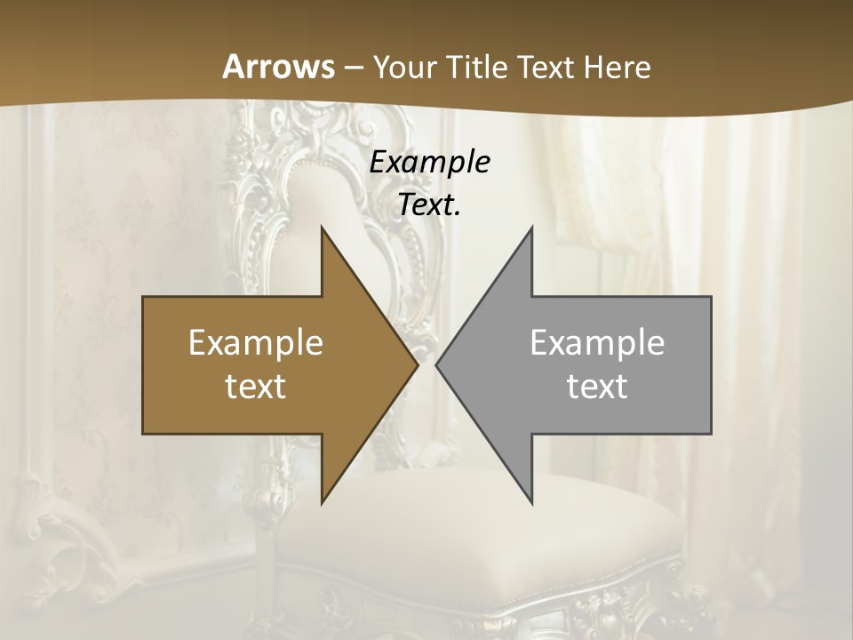 Space Sit Beige PowerPoint Template