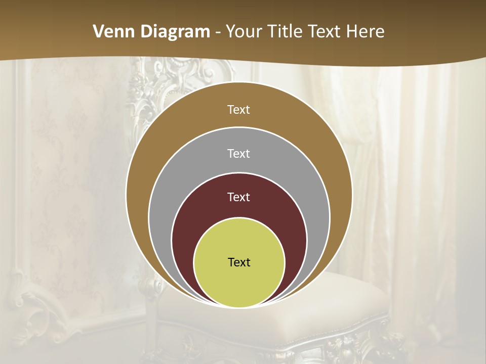 Space Sit Beige PowerPoint Template