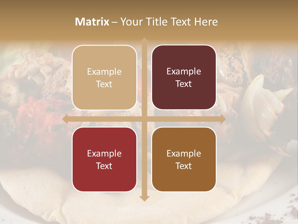 Grilled Lunch Kafta PowerPoint Template