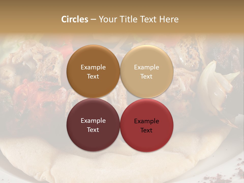 Grilled Lunch Kafta PowerPoint Template