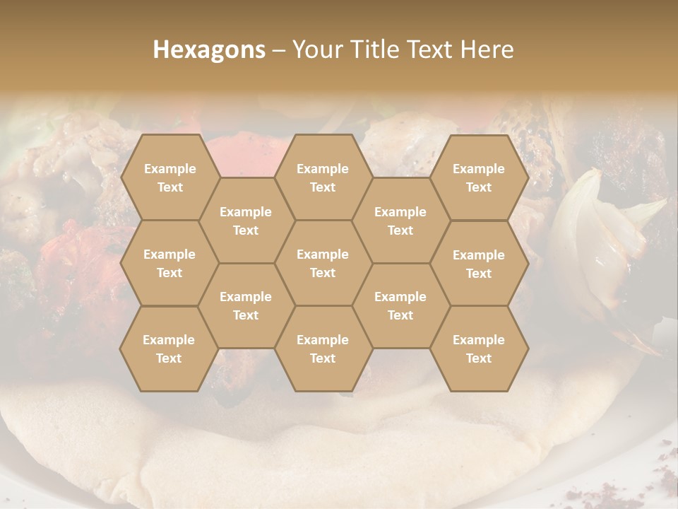 Grilled Lunch Kafta PowerPoint Template