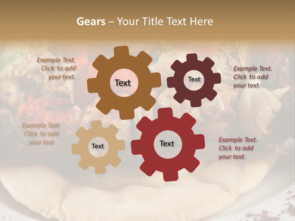 Grilled Lunch Kafta PowerPoint Template