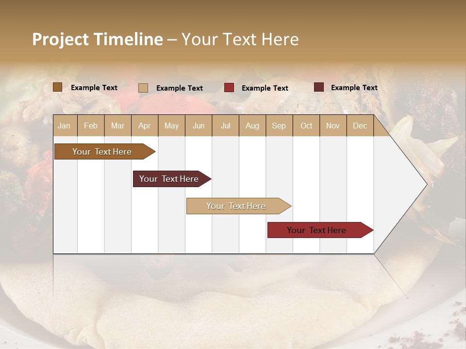 Grilled Lunch Kafta PowerPoint Template