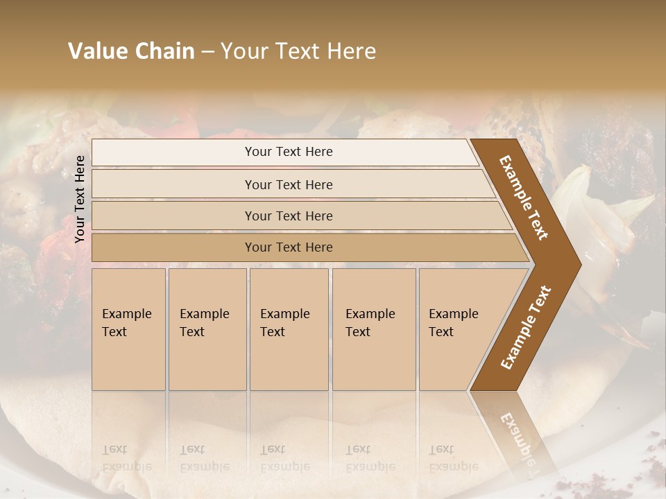 Grilled Lunch Kafta PowerPoint Template