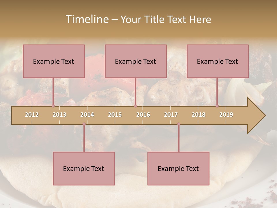 Grilled Lunch Kafta PowerPoint Template