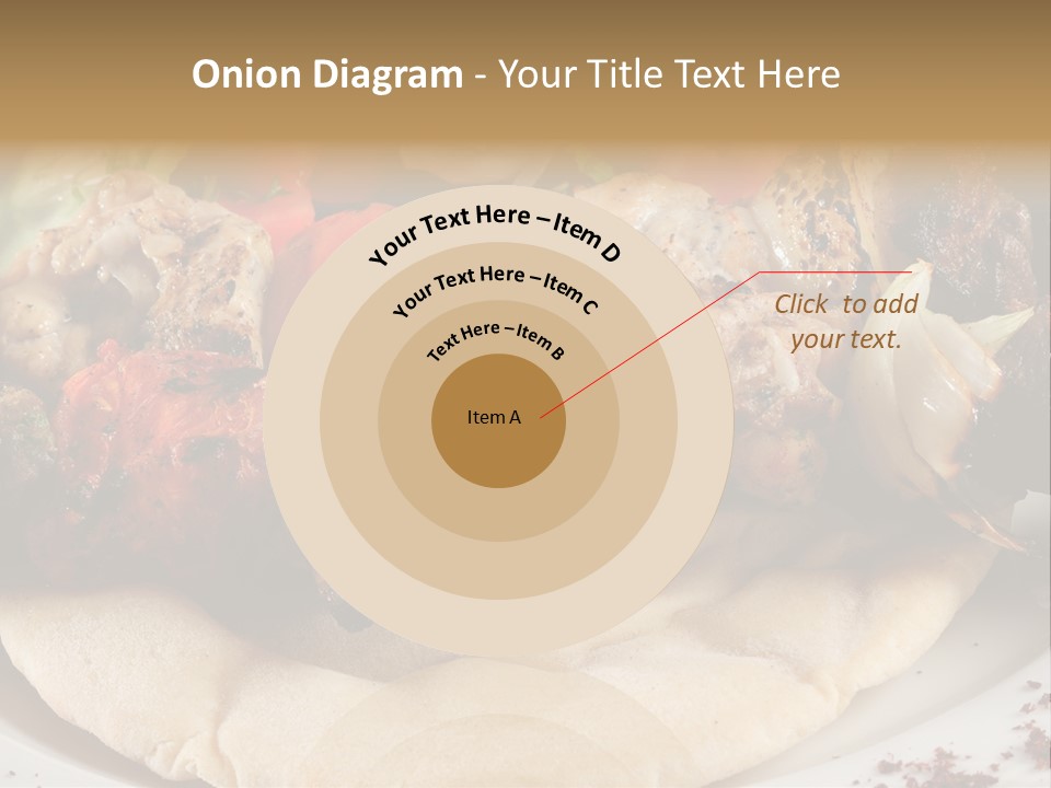 Grilled Lunch Kafta PowerPoint Template