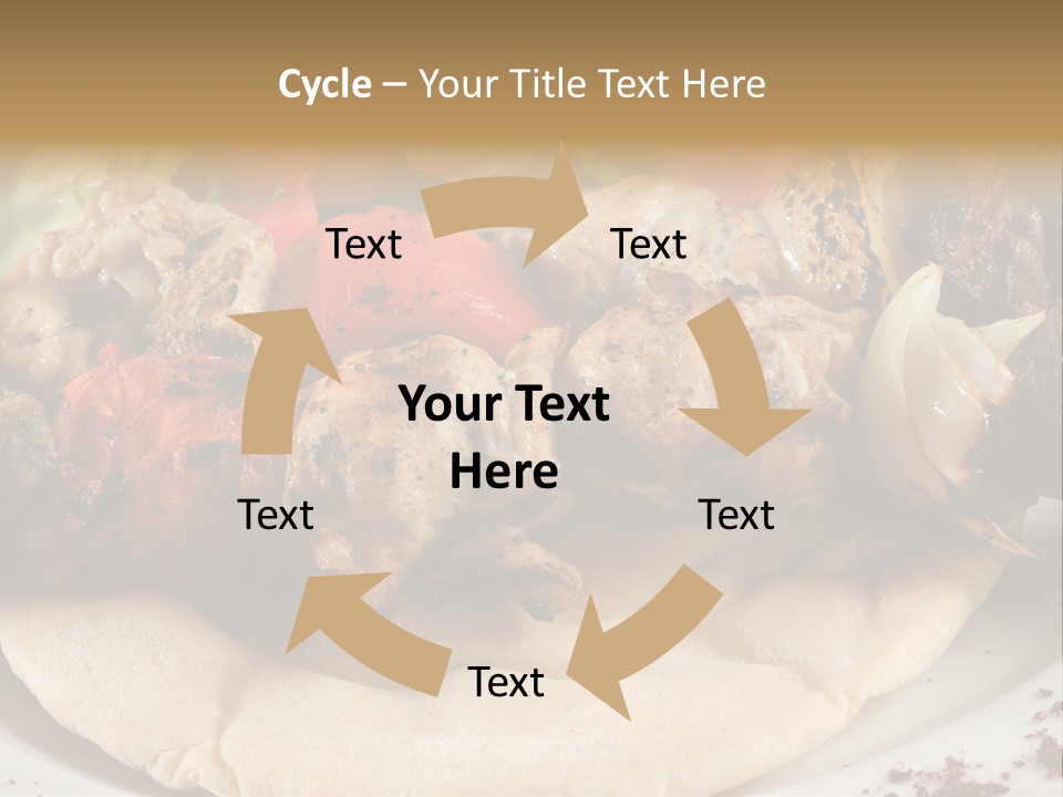 Grilled Lunch Kafta PowerPoint Template