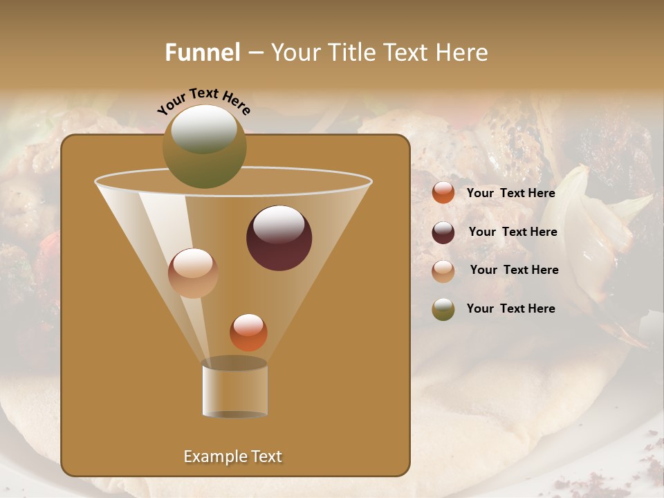 Grilled Lunch Kafta PowerPoint Template