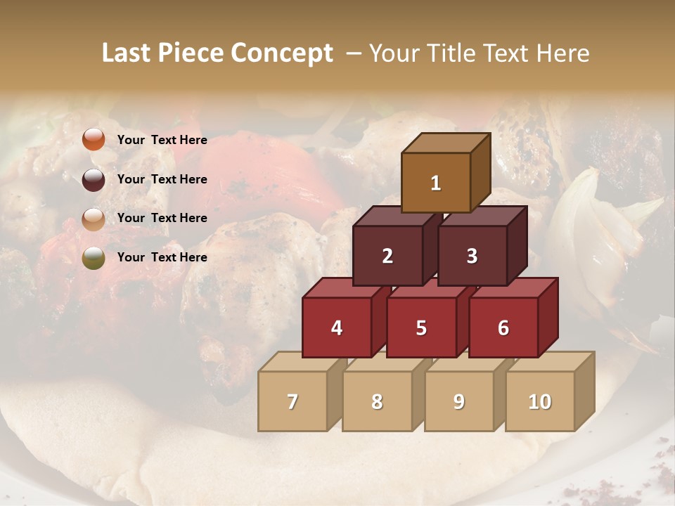Grilled Lunch Kafta PowerPoint Template
