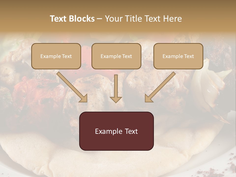 Grilled Lunch Kafta PowerPoint Template