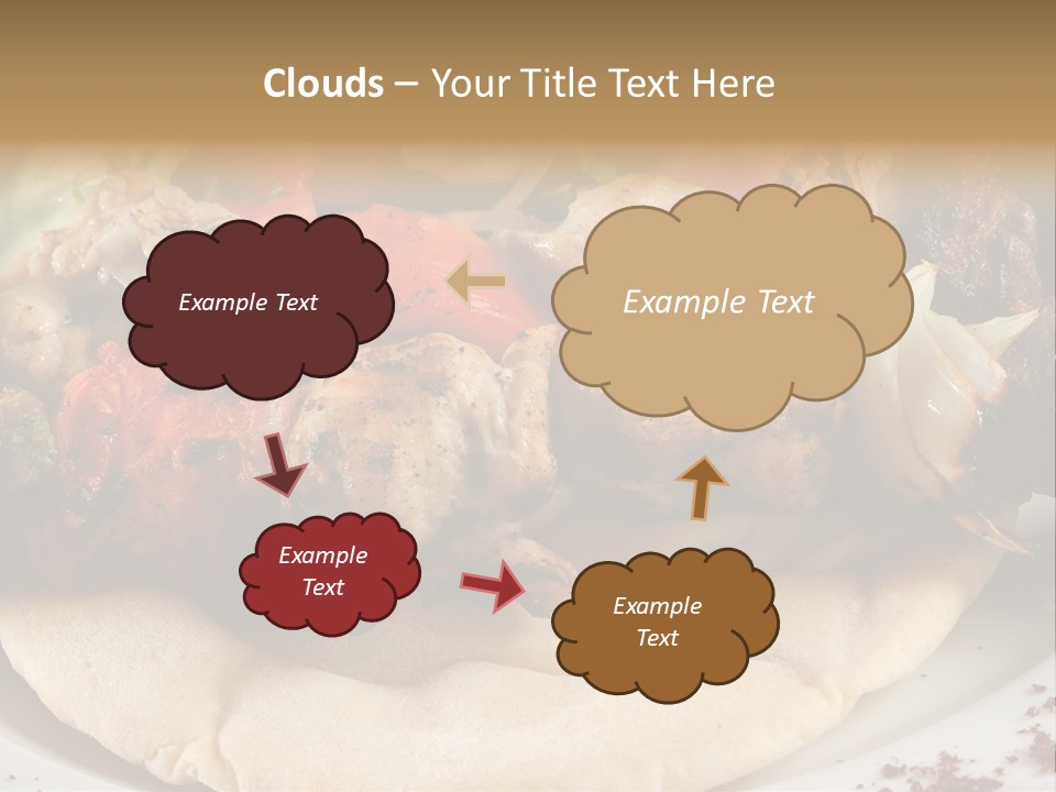 Grilled Lunch Kafta PowerPoint Template