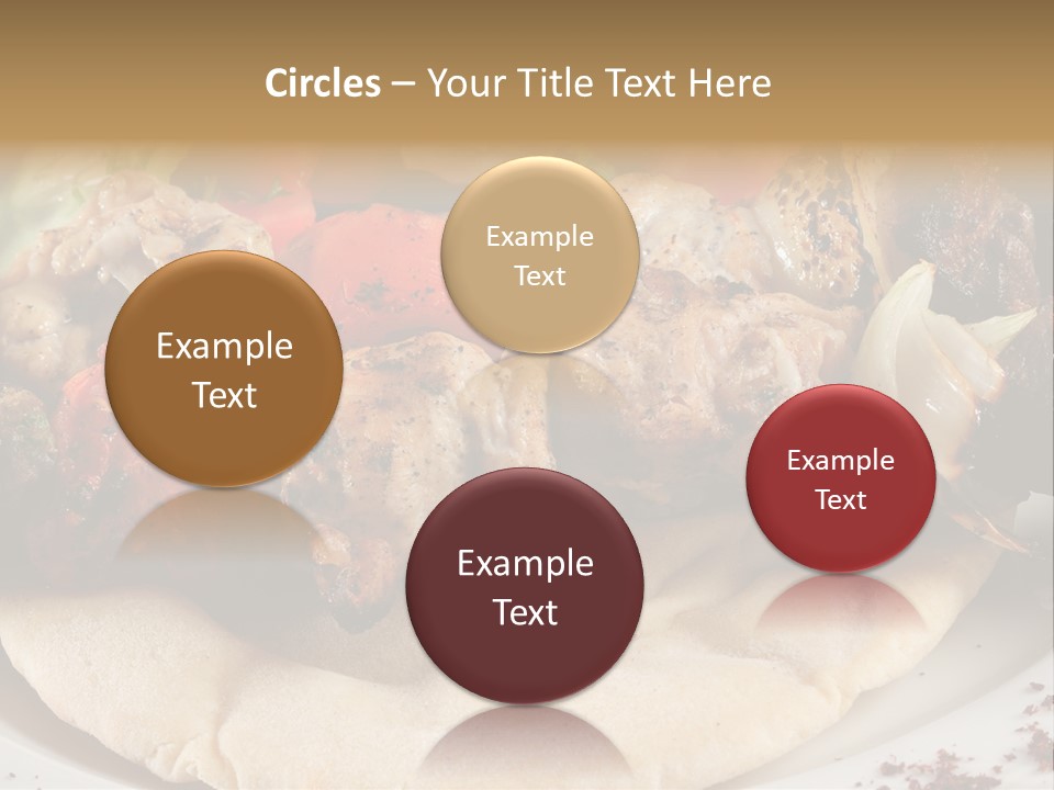 Grilled Lunch Kafta PowerPoint Template