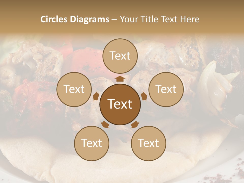 Grilled Lunch Kafta PowerPoint Template