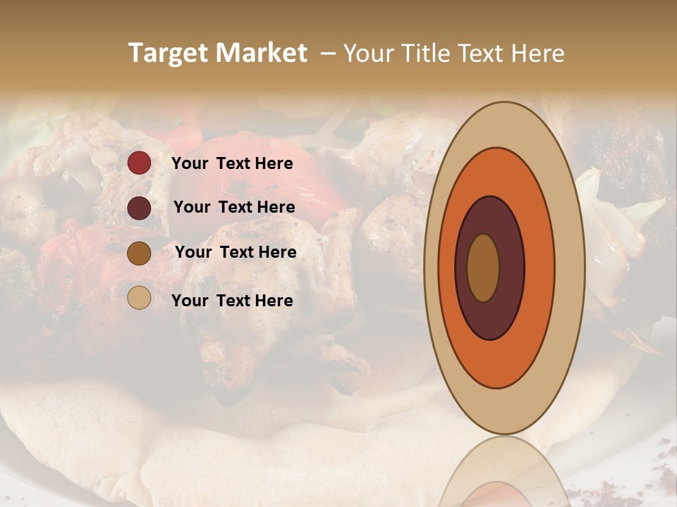 Grilled Lunch Kafta PowerPoint Template