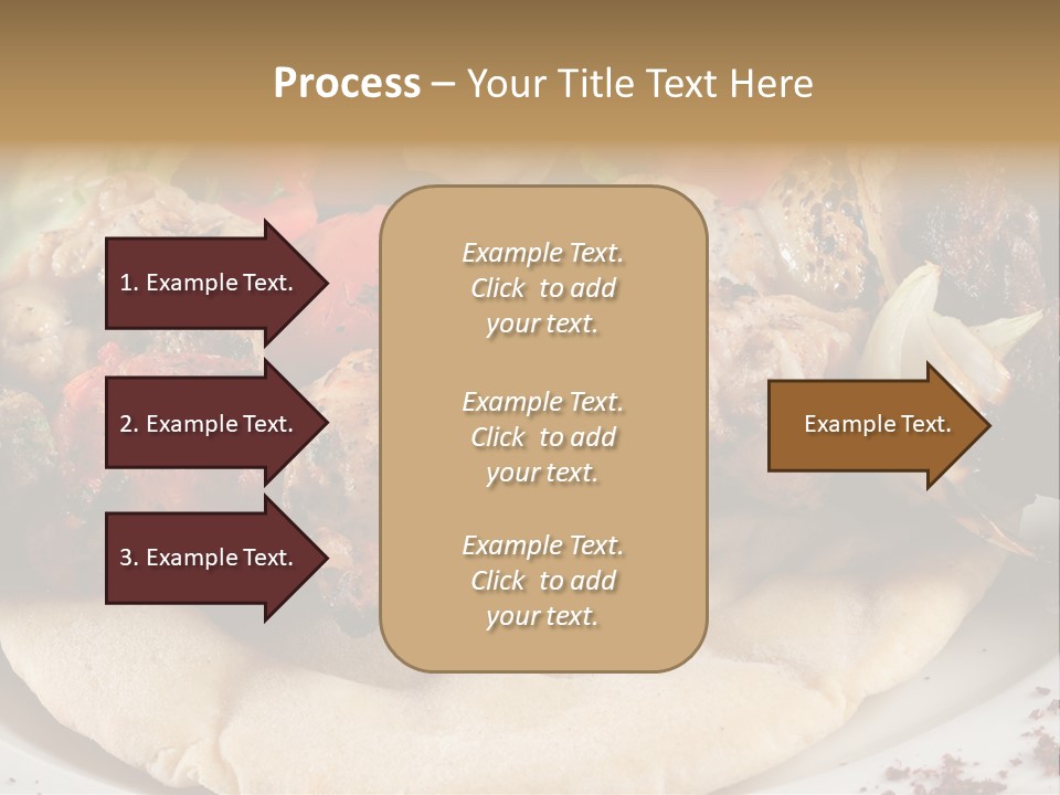 Grilled Lunch Kafta PowerPoint Template