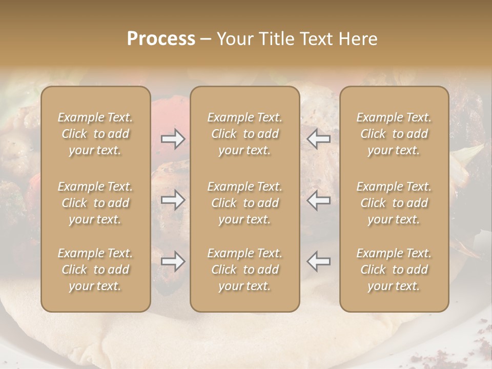 Grilled Lunch Kafta PowerPoint Template
